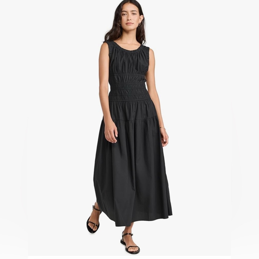 Rails Black Sleeveless Maxi Dress